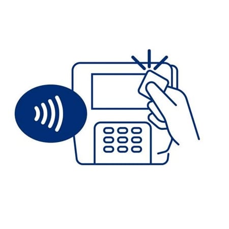 Visa contactless POS machine