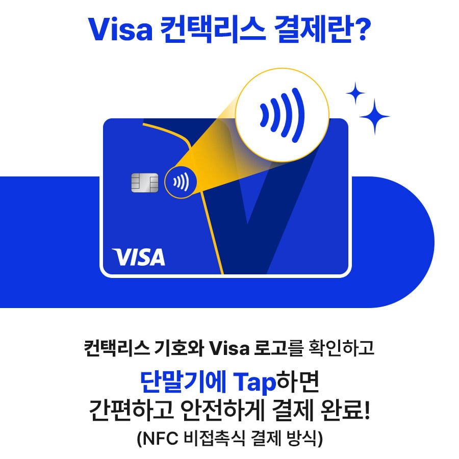 Visa 컨택리스 결제란?